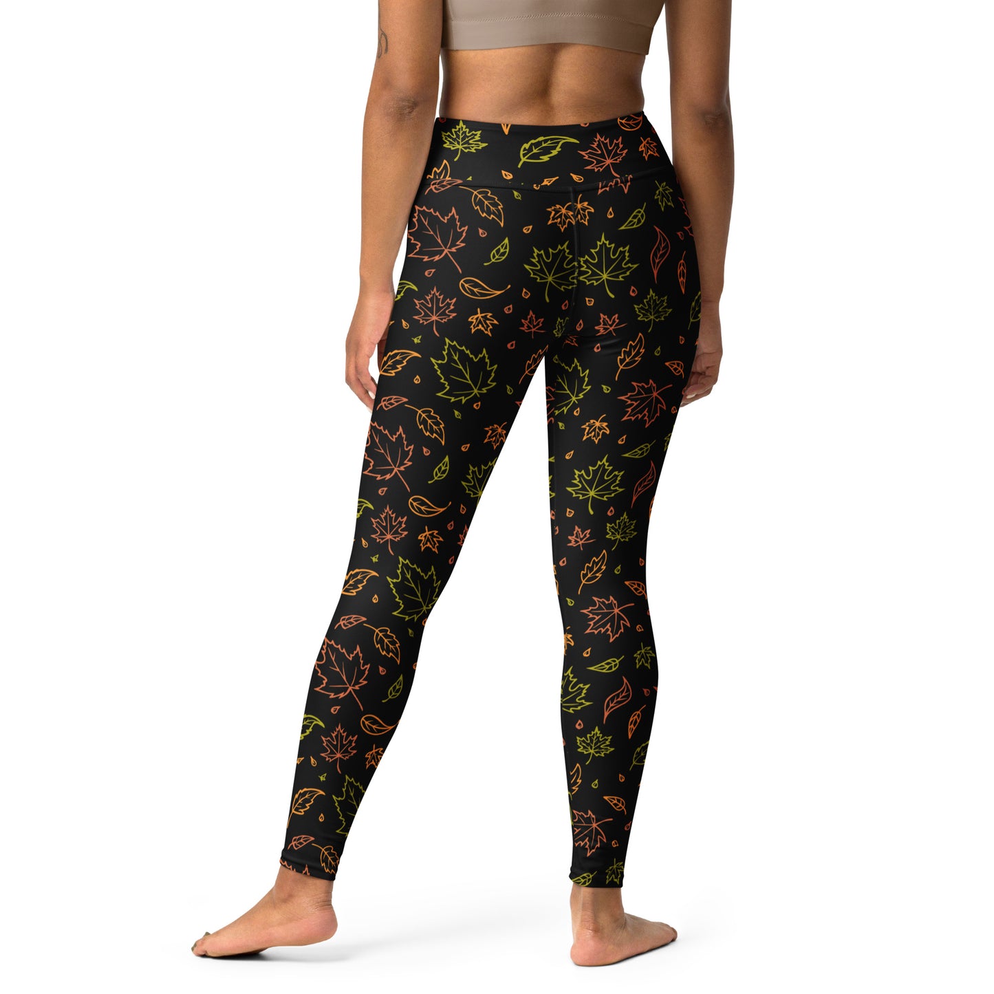 Women's Fall Leaves Yoga Leggings