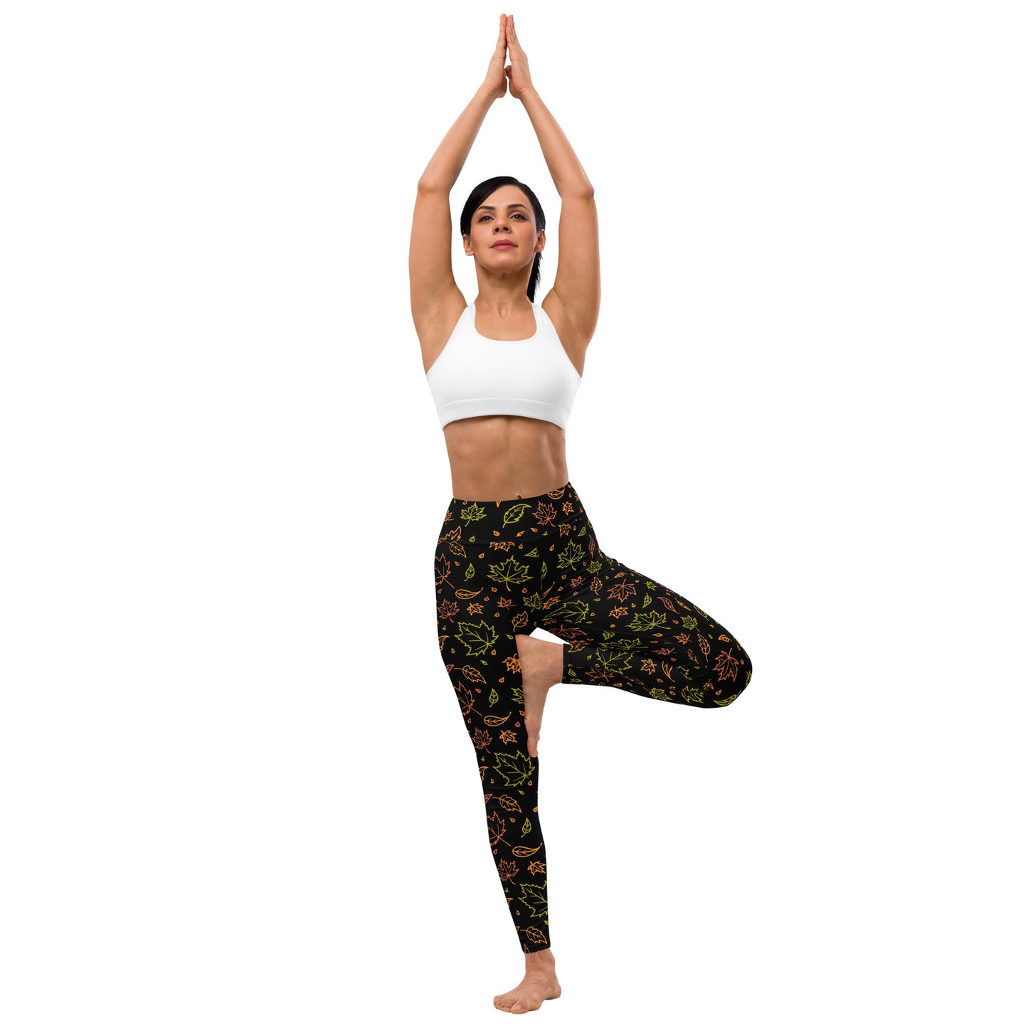 Women's Fall Leaves Yoga Leggings