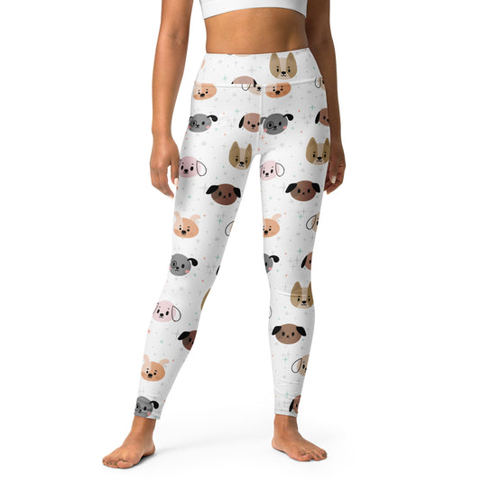 Women's Dog Yoga Leggings