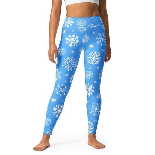 Women's Snowflake Yoga Leggings