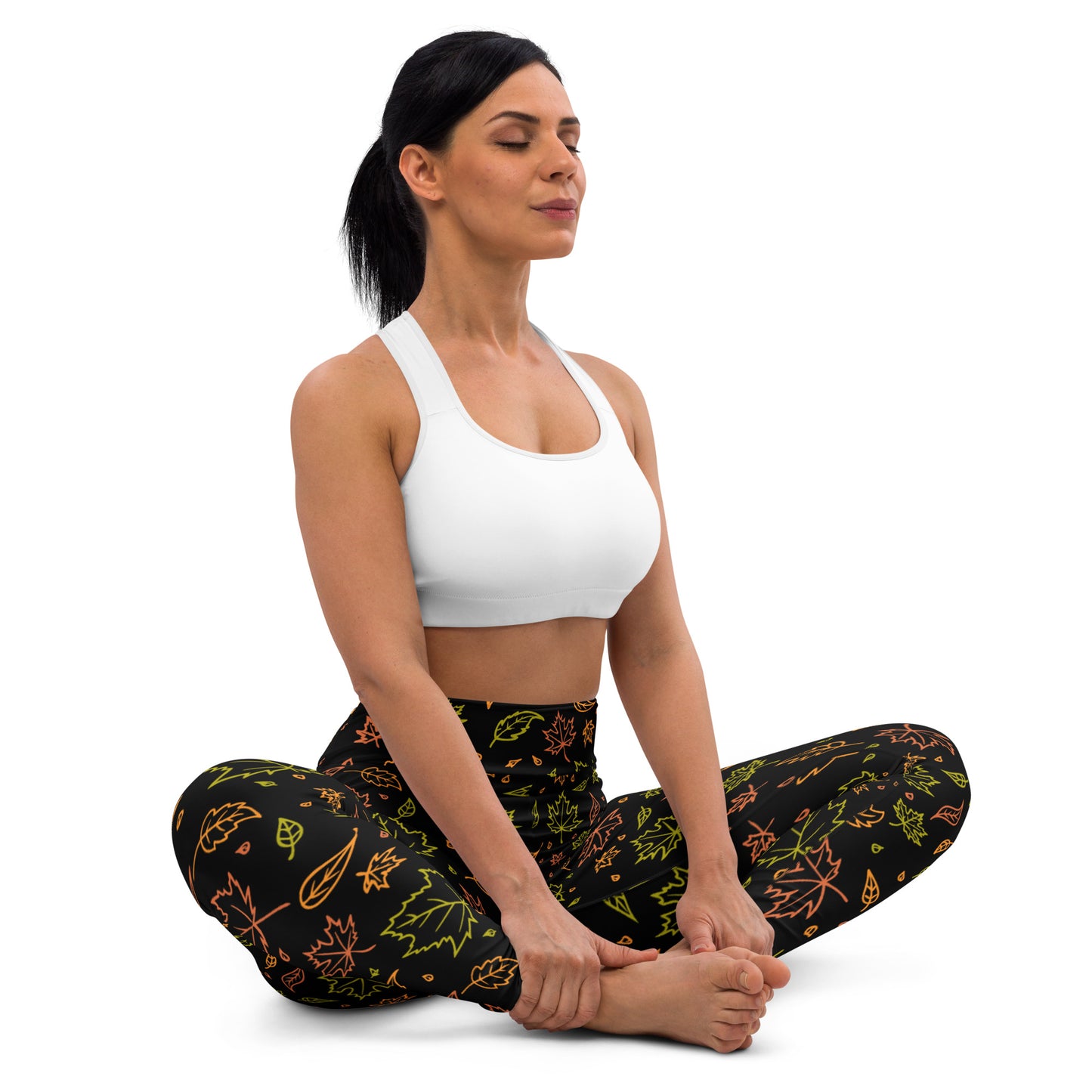 Women's Fall Leaves Yoga Leggings