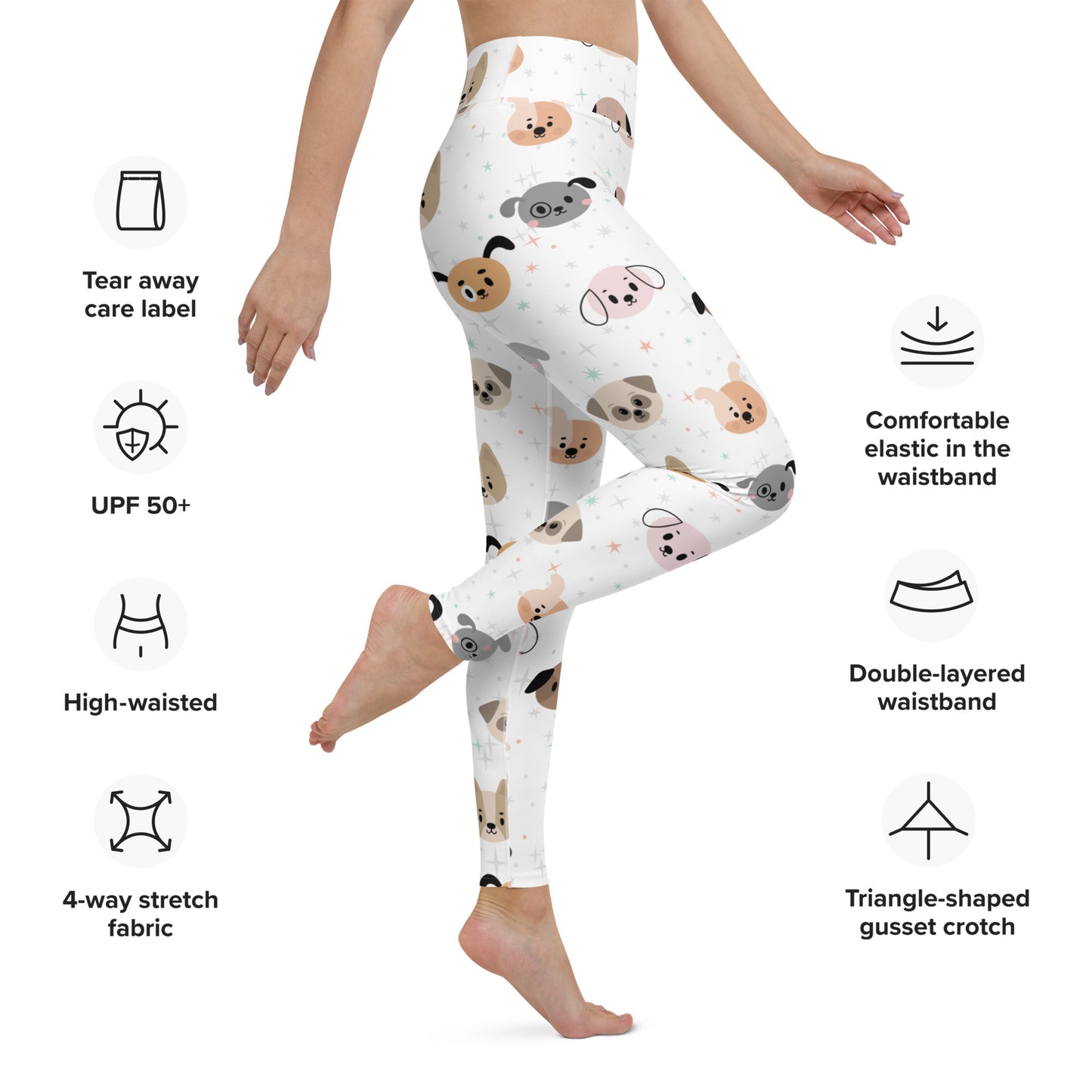 Women's Dog Yoga Leggings