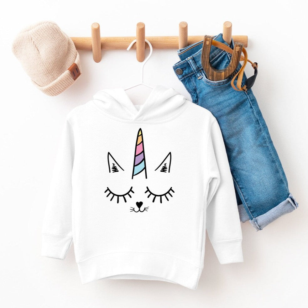 Girls Caticorn Hoodie With Pocket