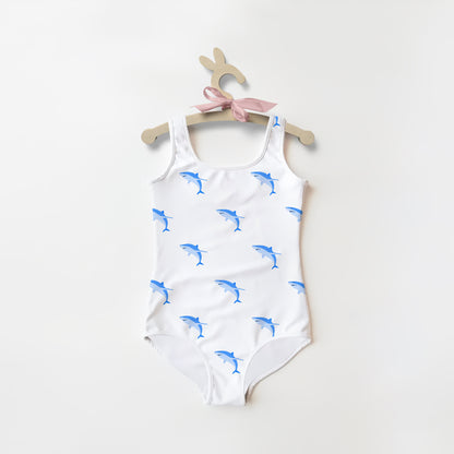 Girls Shark Swimsuit