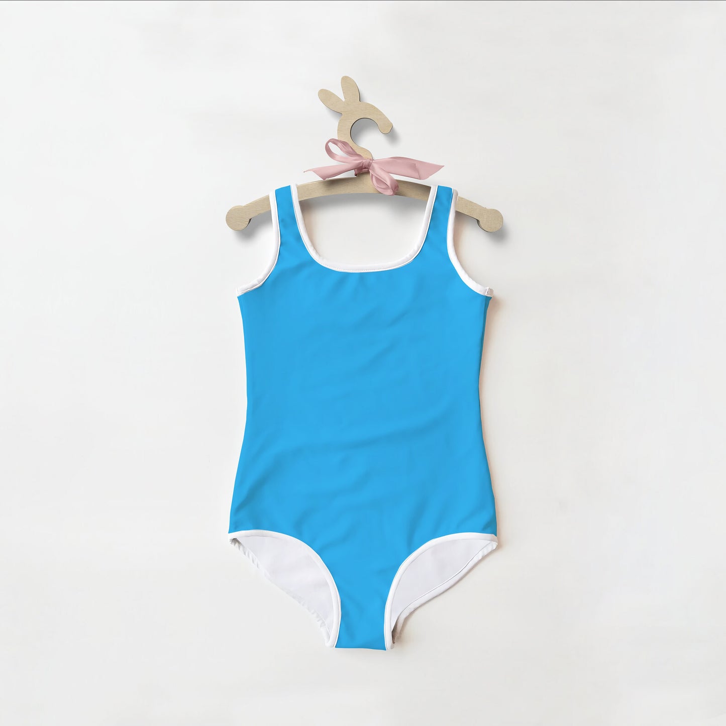 Girls Buttery Soft Blue Swimsuit