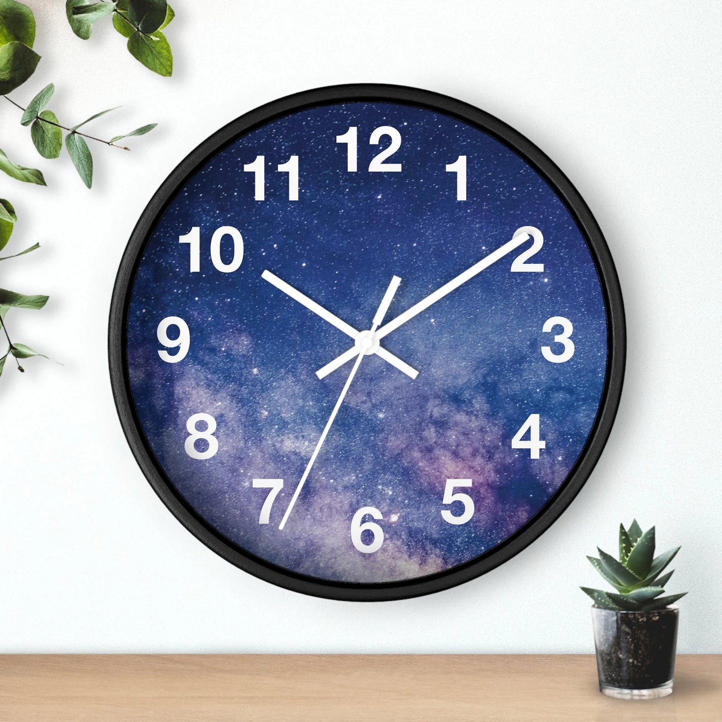 Galaxy Wall Clock