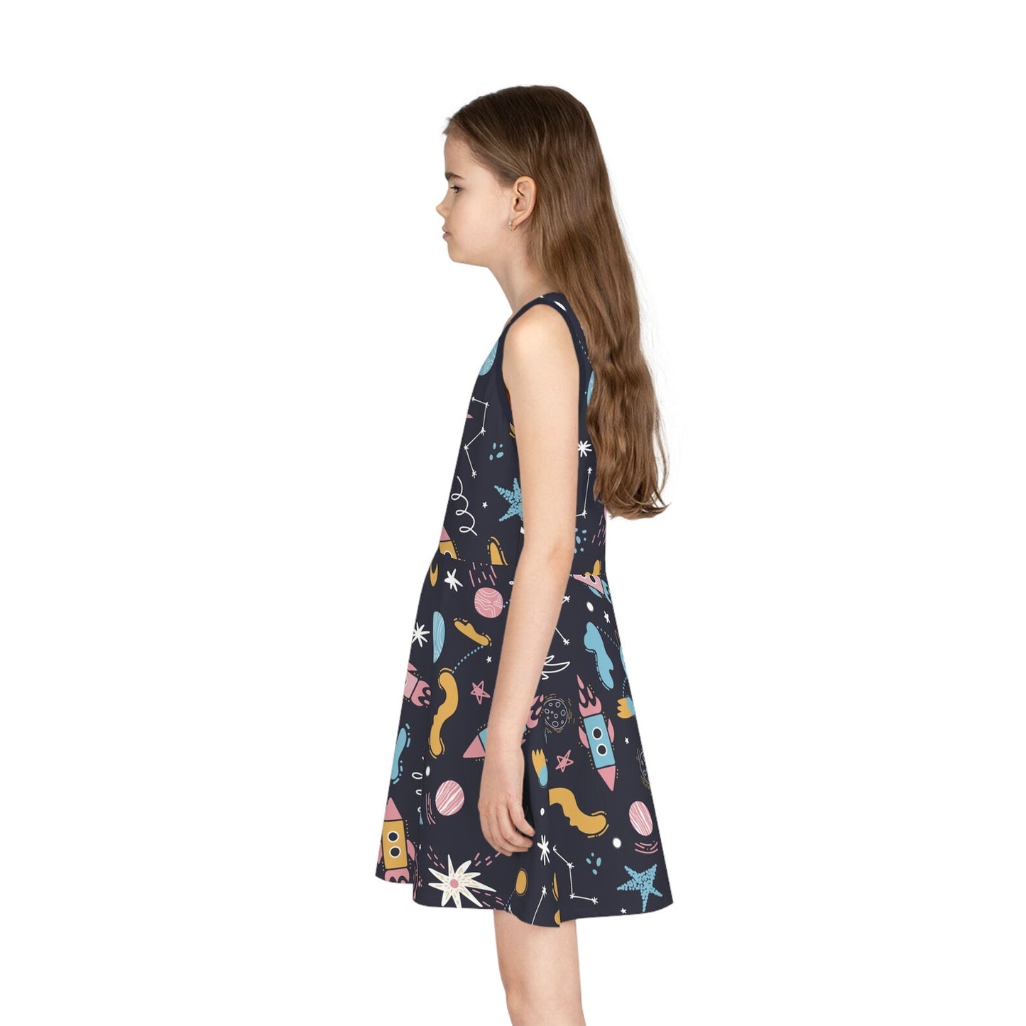 Girls Outer Space Dress