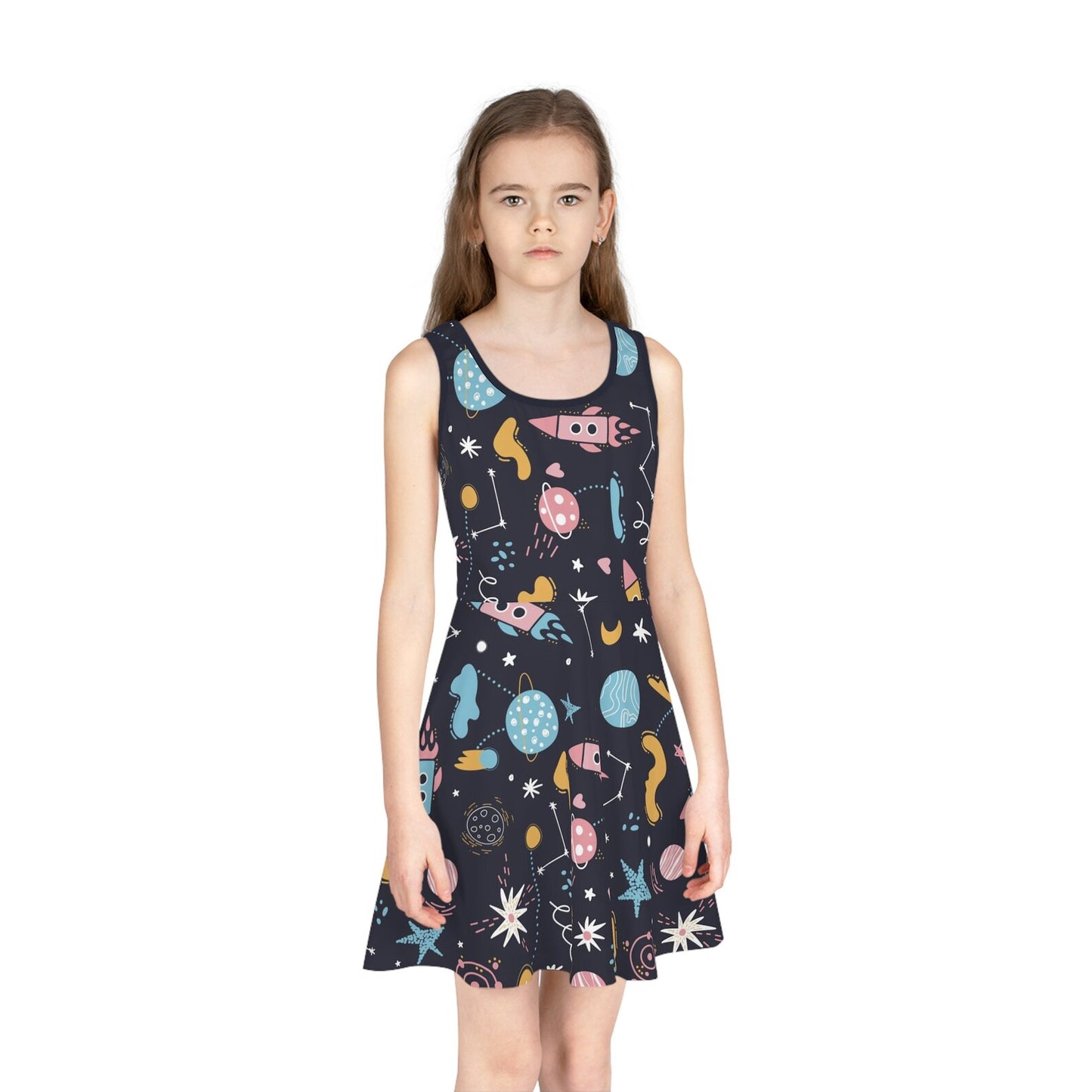 Girls Outer Space Dress