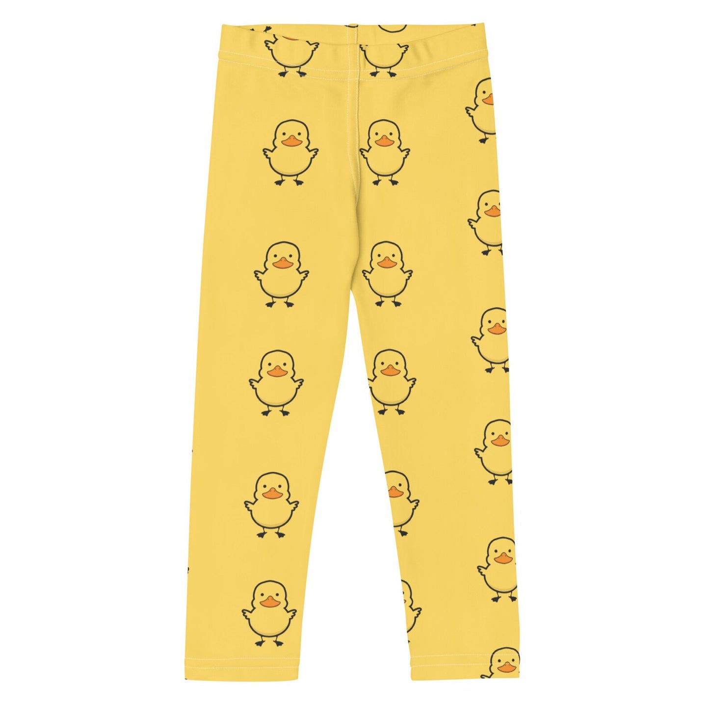 Kids Yellow Duck Leggings