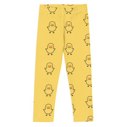 Kids Yellow Duck Leggings