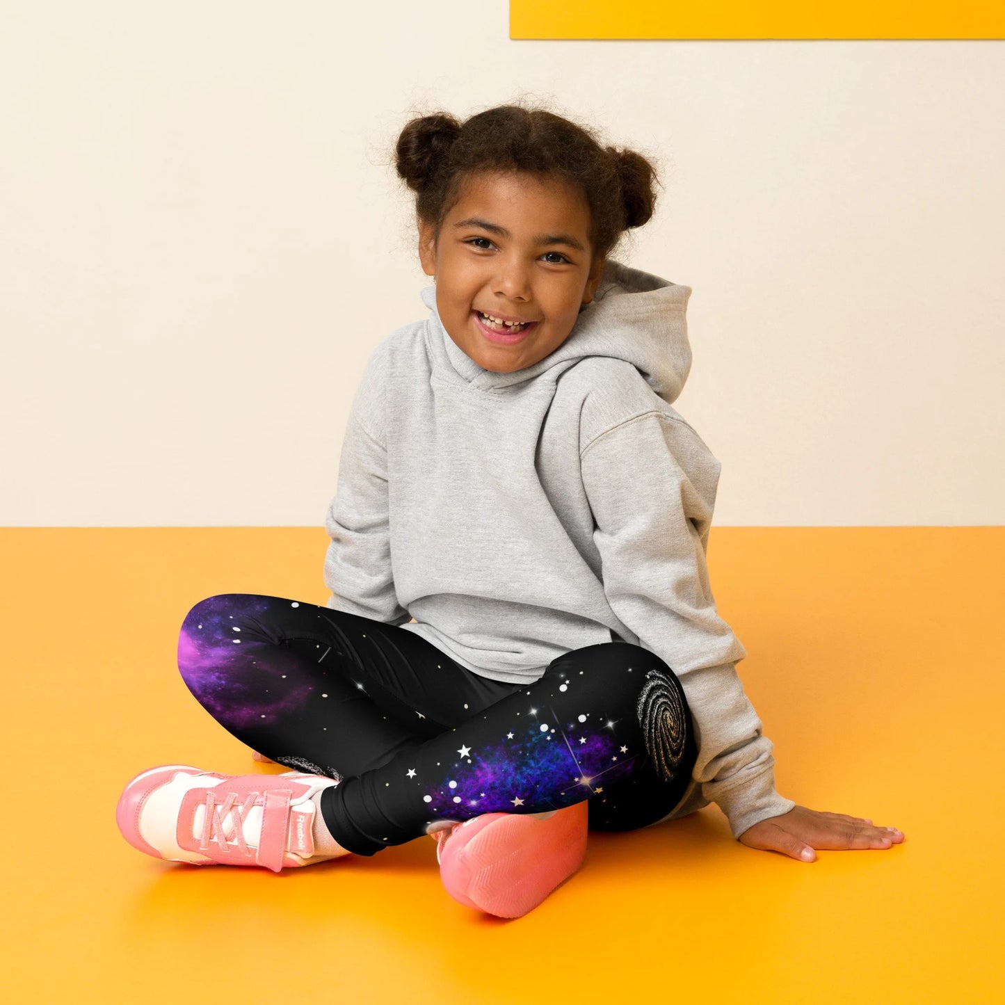 Kids Nebula Galaxy Leggings