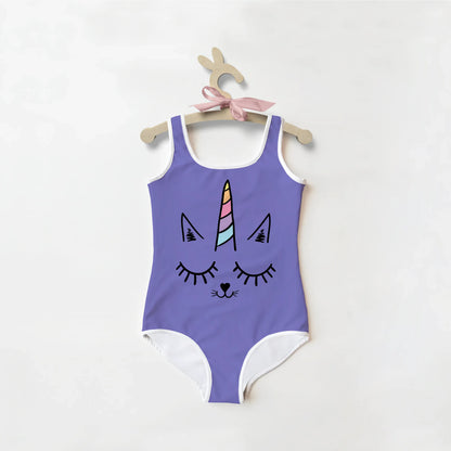 Girls Caticorn Swimsuit