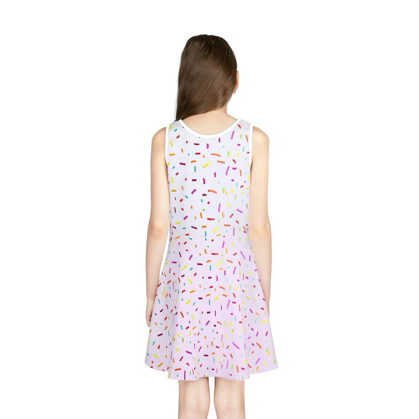 Girls Colorful Sprinkles Dress