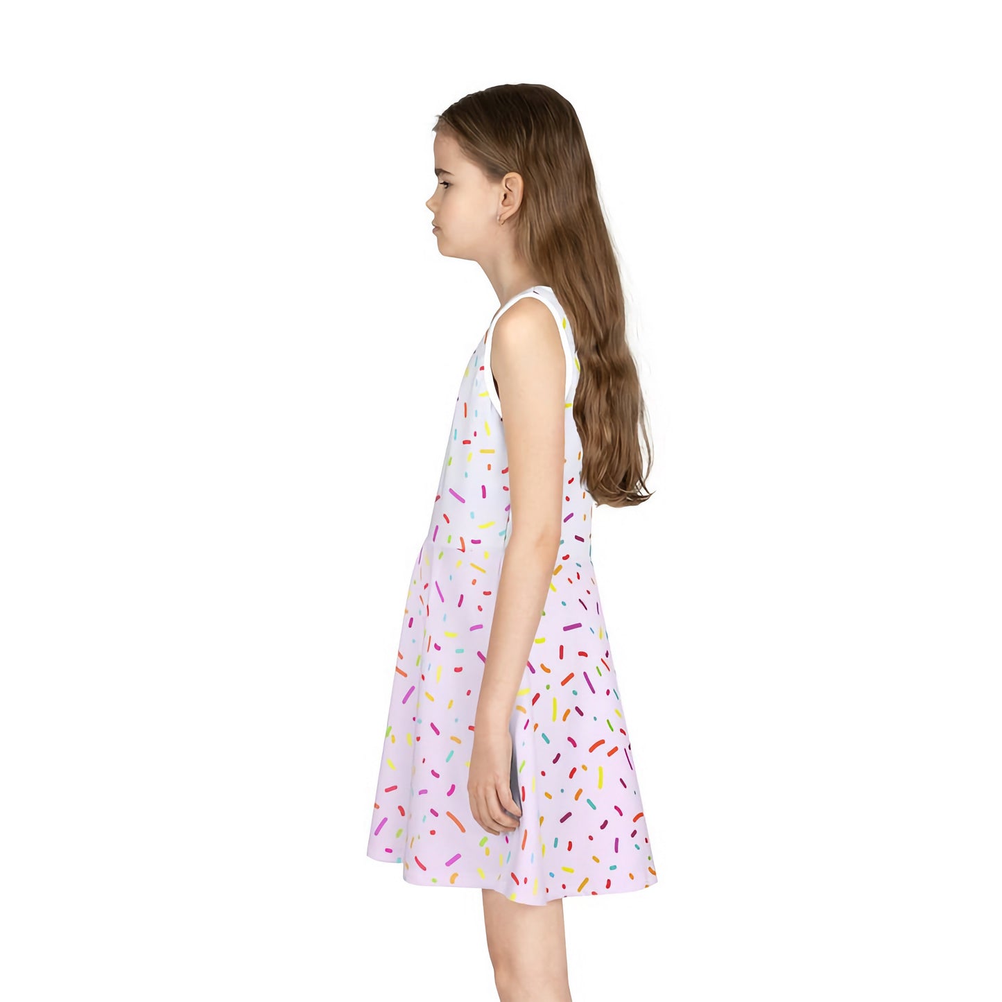 Girls Colorful Sprinkles Dress