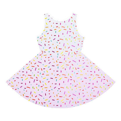 Girls Colorful Sprinkles Dress