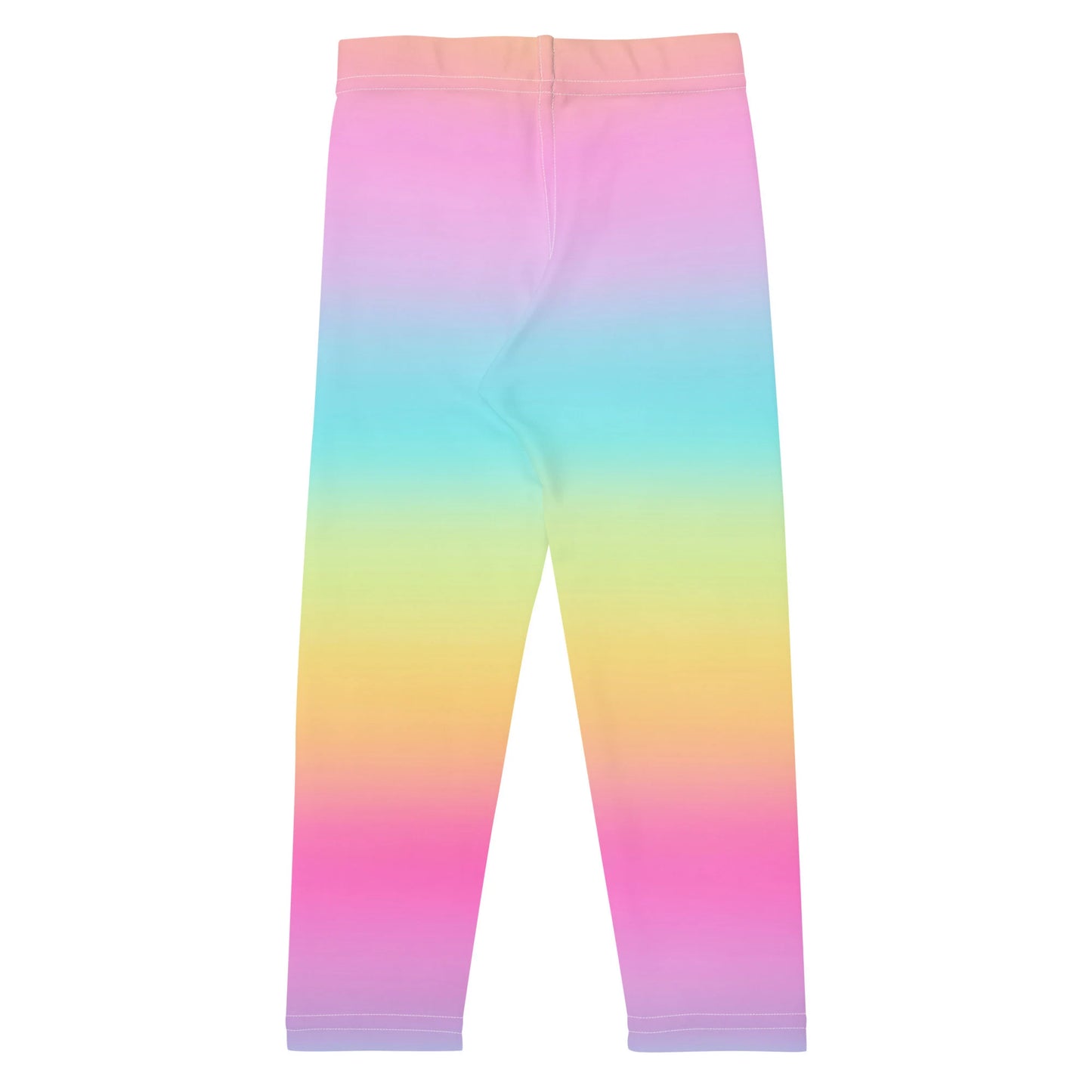 Girls Bright Rainbow Buttery Soft Leggings