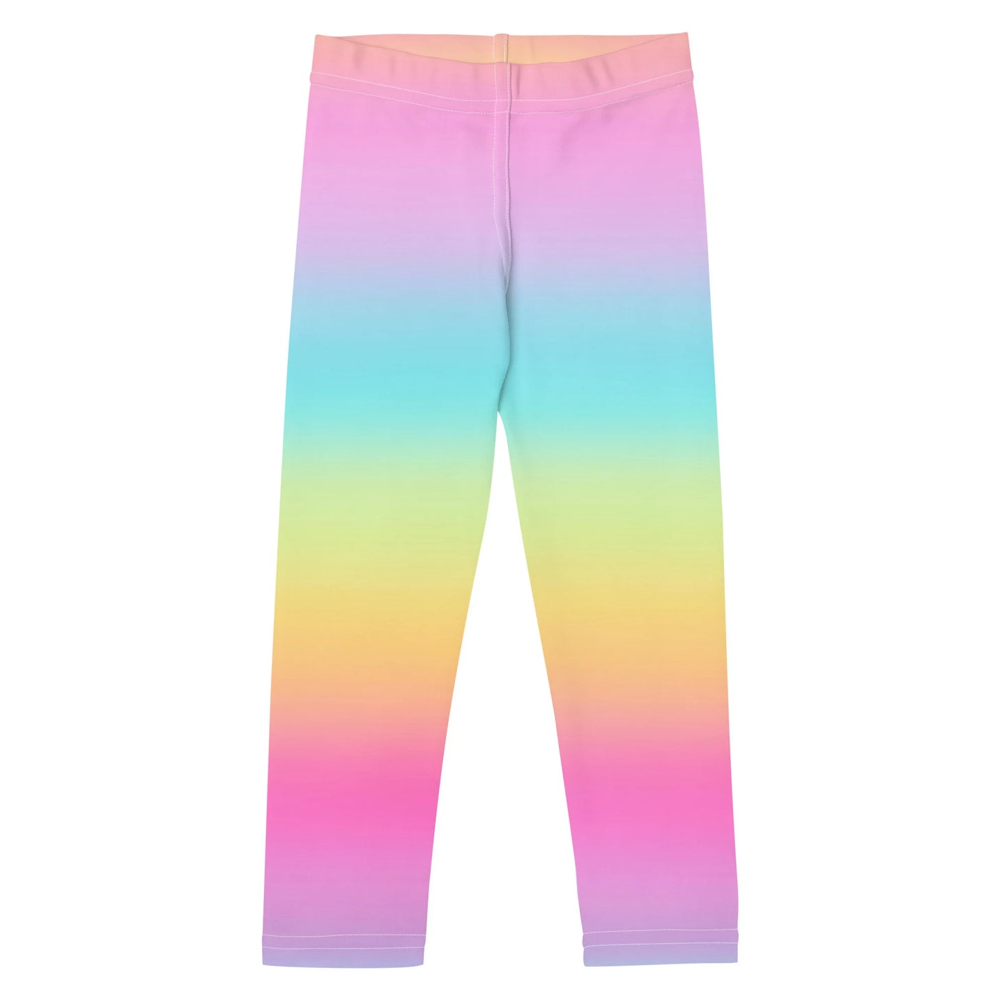 Girls Bright Rainbow Buttery Soft Leggings