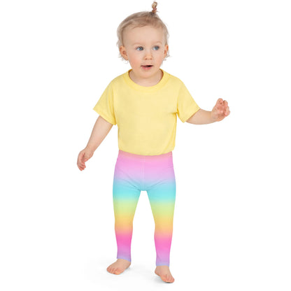 Girls Bright Rainbow Buttery Soft Leggings