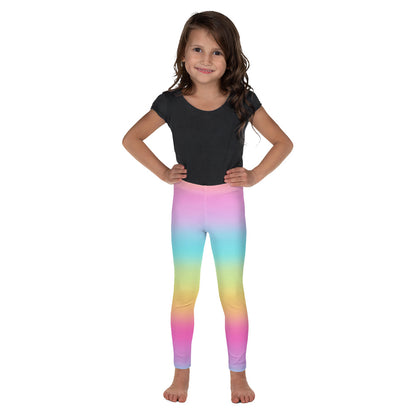 Girls Bright Rainbow Buttery Soft Leggings