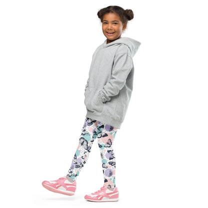 Girls Butterfly Buttery Soft Leggings