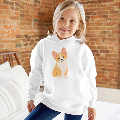 Kids Corgi Dog Hoodie