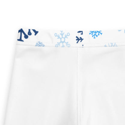 Kids Winter Snowflake Leggings