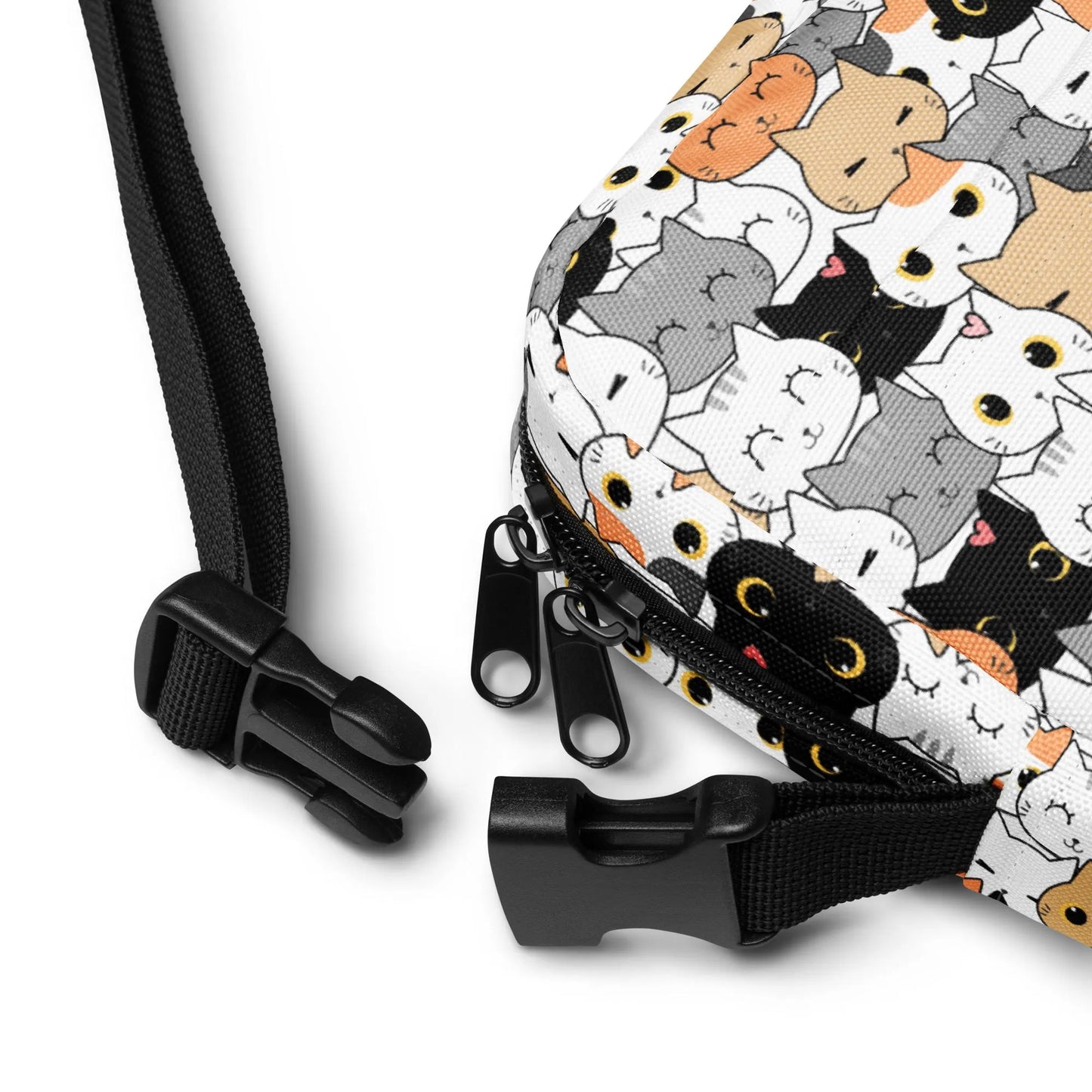 Girls Cat Face Crossbody Purse