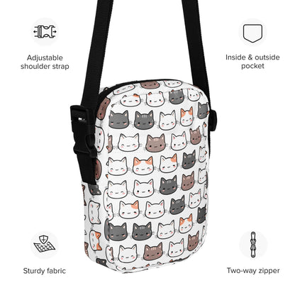 Girls Cat Crossbody Purse