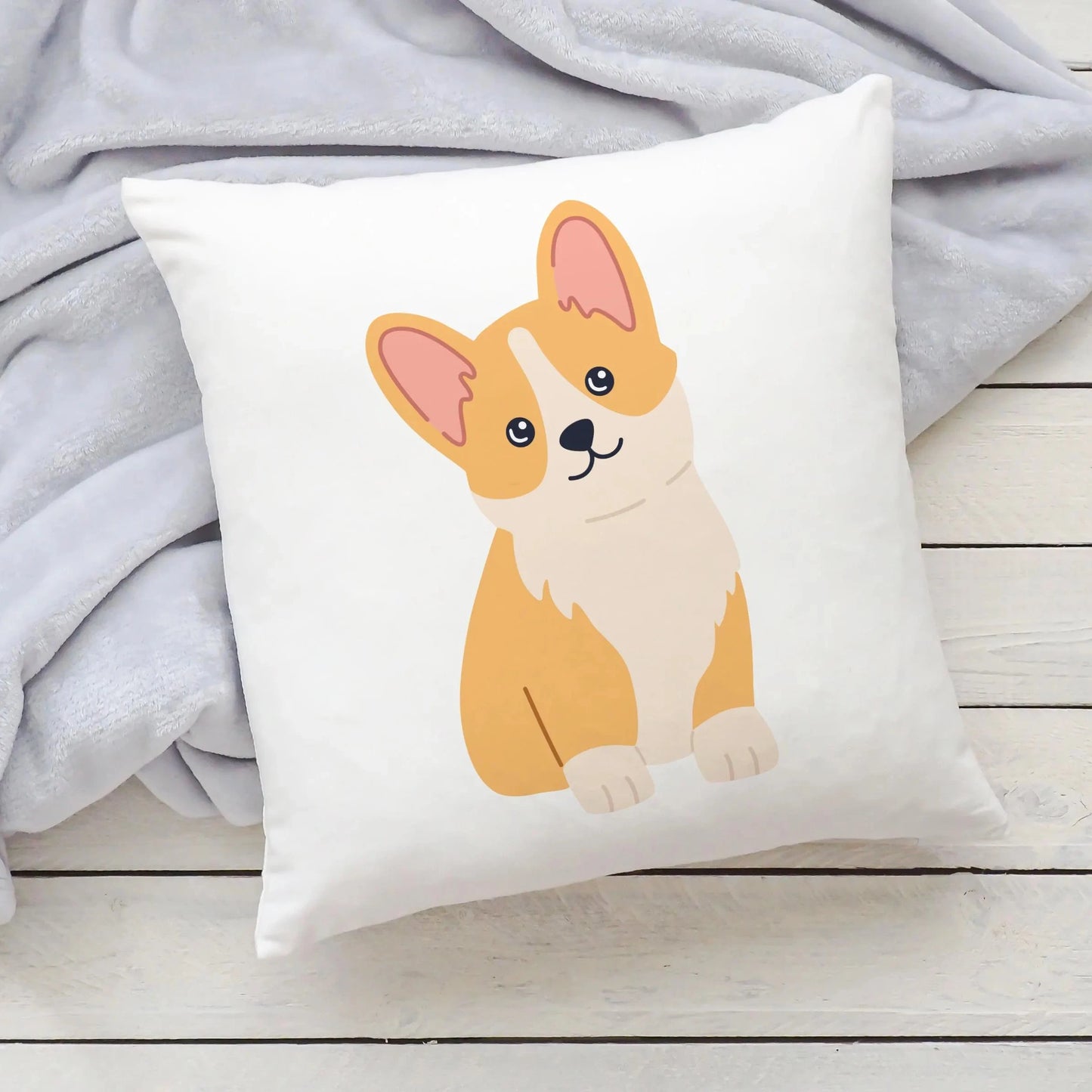 Kids Corgi Dog Pillow – Adorable Decorative Pillow for Dog Lovers