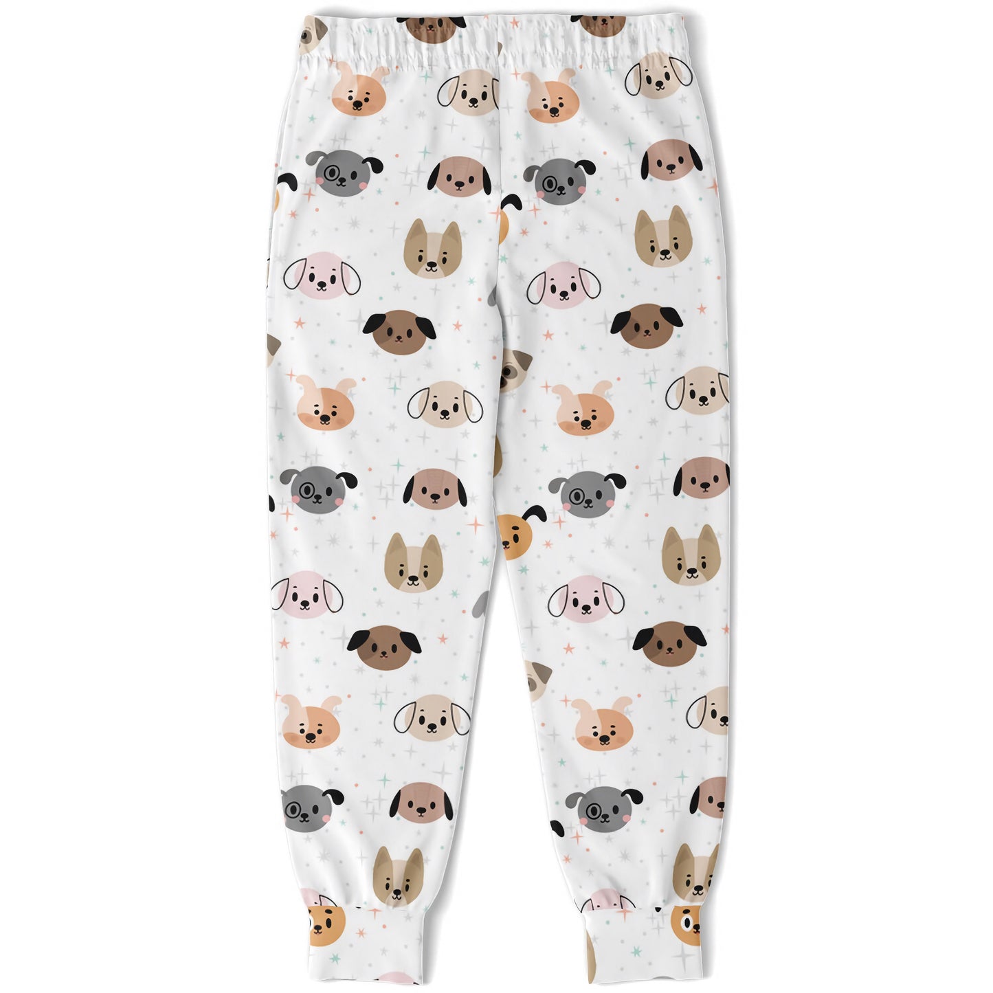 Kids Dog Face Pants With Pockets