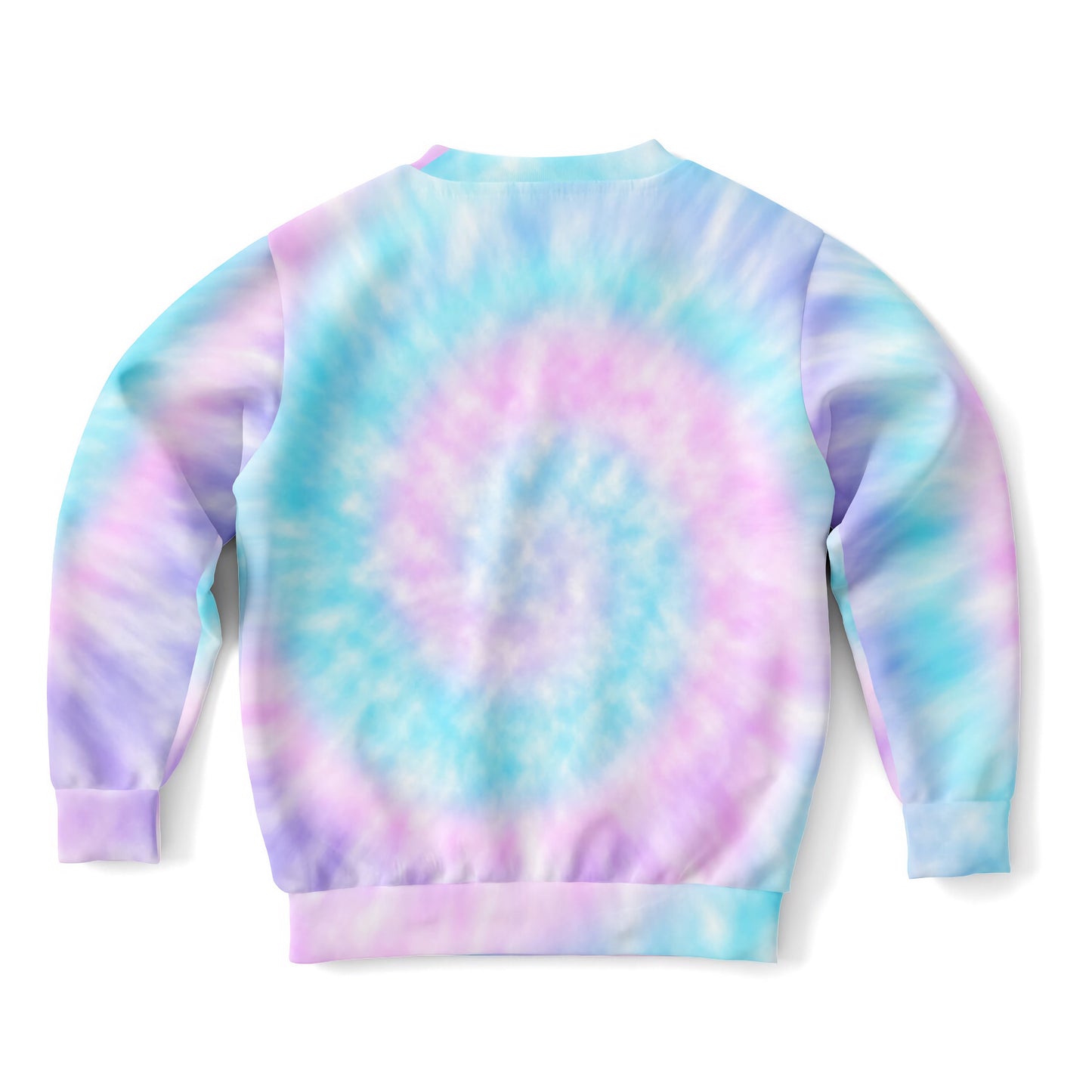 Girls Custom Age Tie Dye It's My Birthday Sweatshirt