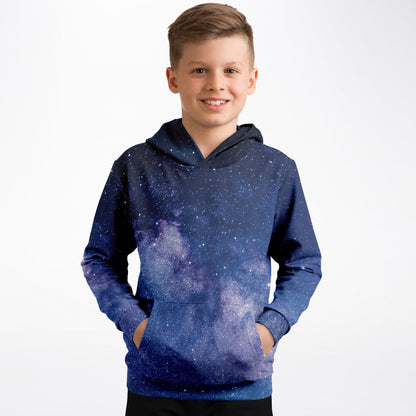 Kids Realistic Galaxy Hoodie