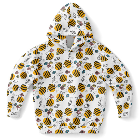 Kids Yellow Bee Hoodie