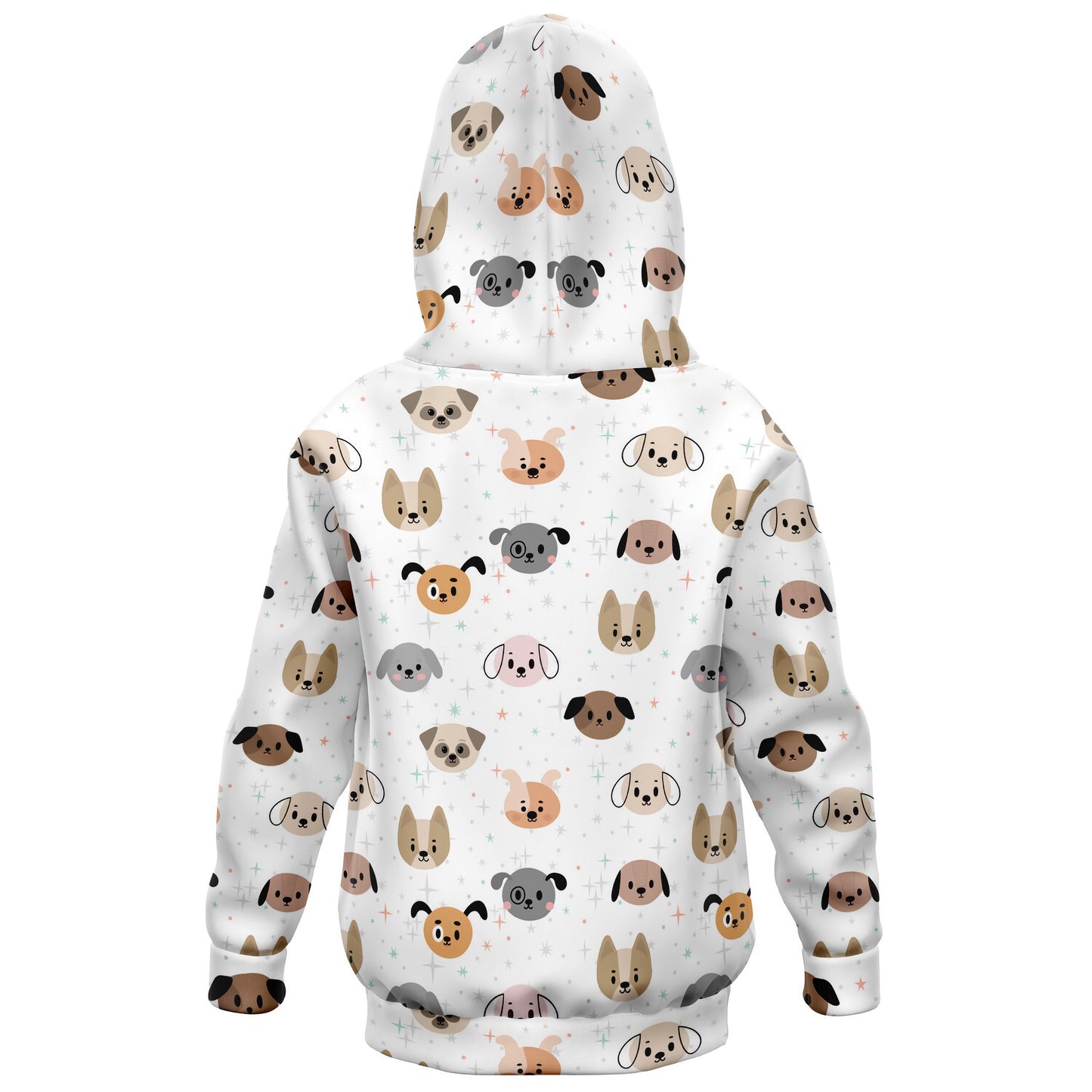 Kids Dog Face Hoodie