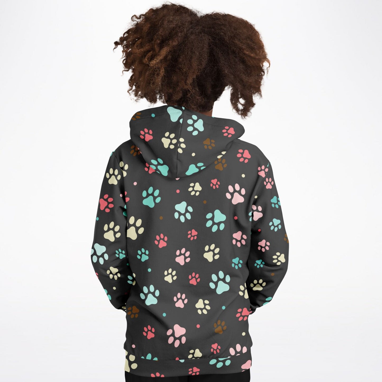 Kids Paw Print Hoodie