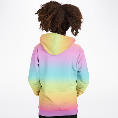 Girls Bright Rainbow Hoodie