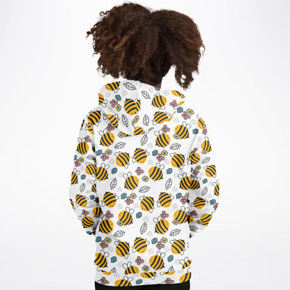 Kids Yellow Bee Hoodie