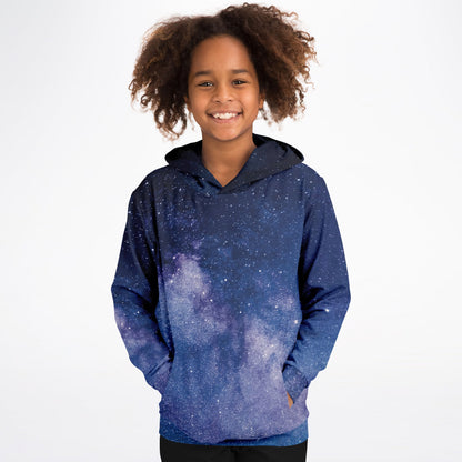 Kids Realistic Galaxy Hoodie