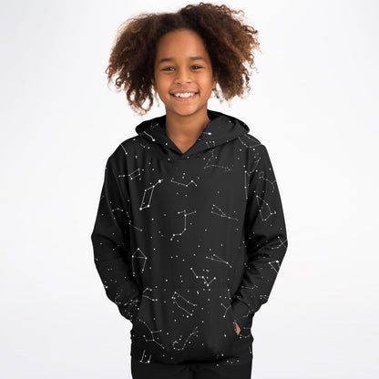 Kids Realistic Constellations Hoodie