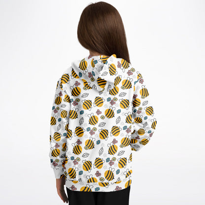 Kids Yellow Bee Hoodie