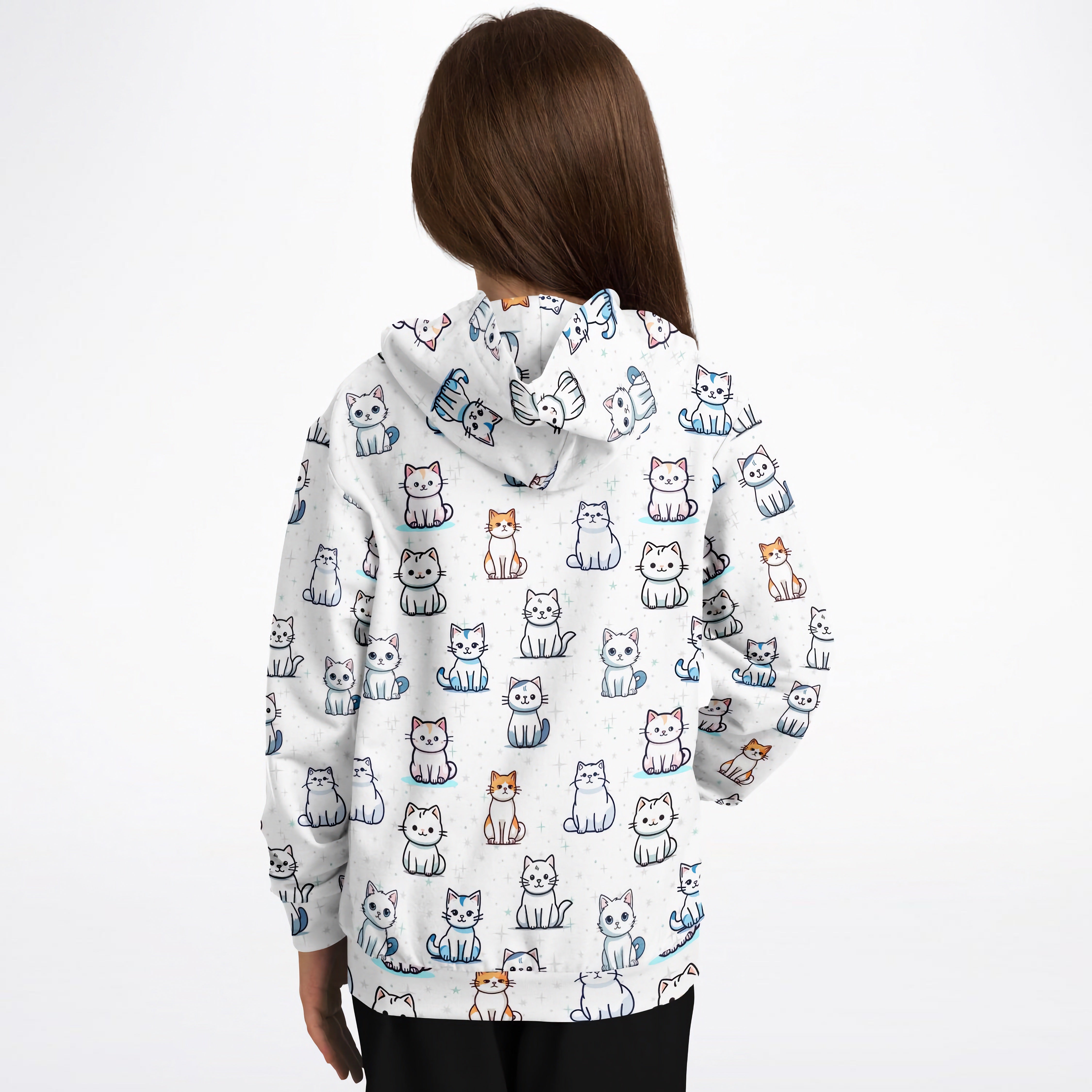 Girls cat hoodie online