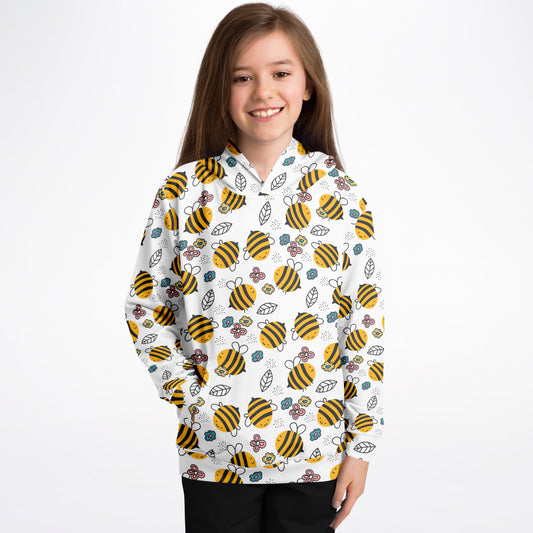 Kids Yellow Bee Hoodie