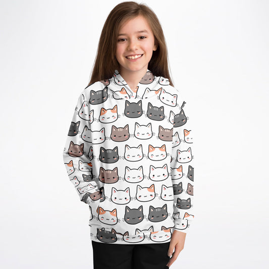 Girls Cat Hoodie