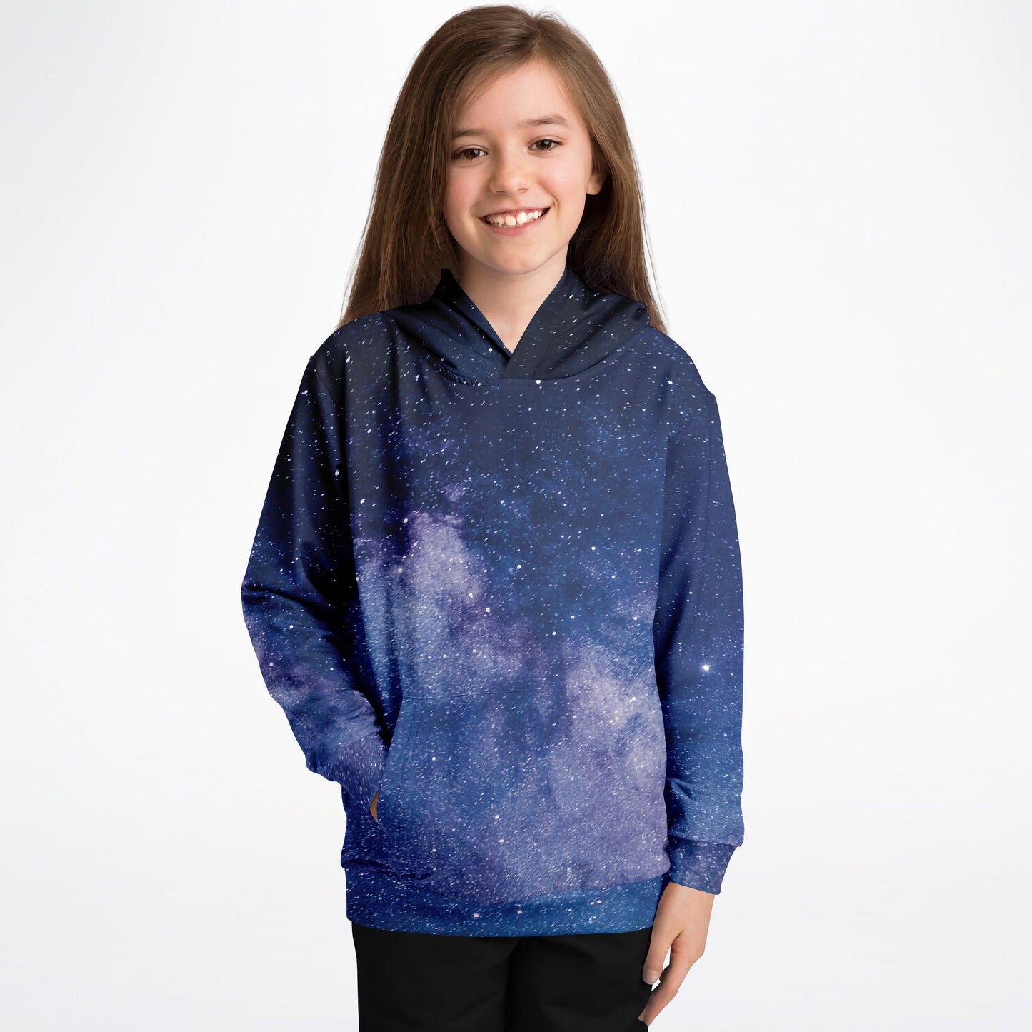 Kids Realistic Galaxy Hoodie