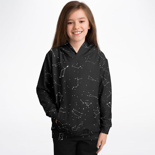 Kids Realistic Constellations Hoodie